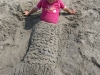 Mermaid tail. 